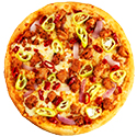 Hot Mushroom Pizza